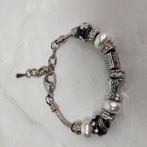 Bella Pearlina Charm Bracelet